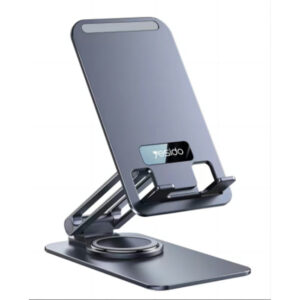 Yesido C184 720° Foldable Phone Stand | Premium Aluminum Alloy Mobile Holder for Table Desk