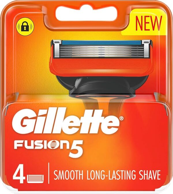 Gillette Fusion5 Razor Blade Refills – 5-Blade Antifriction Cartridges | Fits Fusion, ProGlide & ProShield Razors - Image 2