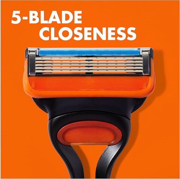 Gillette Fusion5 Razor Blade Refills – 5-Blade Antifriction Cartridges | Fits Fusion, ProGlide & ProShield Razors - Image 3