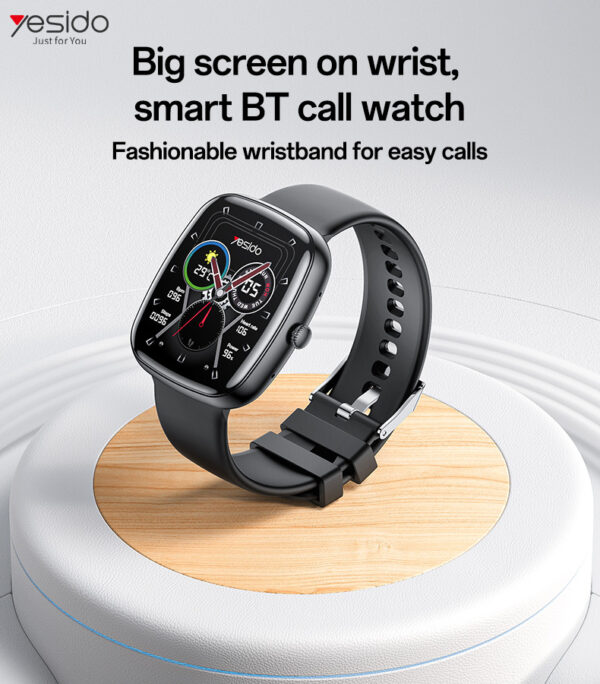 Yesido IO22 Smart Watch 1.83" BT Call | Health Monitor | IP67 Waterproof | 230mAh Battery - Image 15