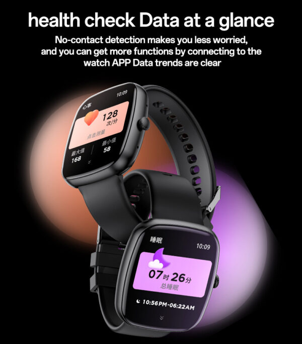 Yesido IO22 Smart Watch 1.83" BT Call | Health Monitor | IP67 Waterproof | 230mAh Battery - Image 6