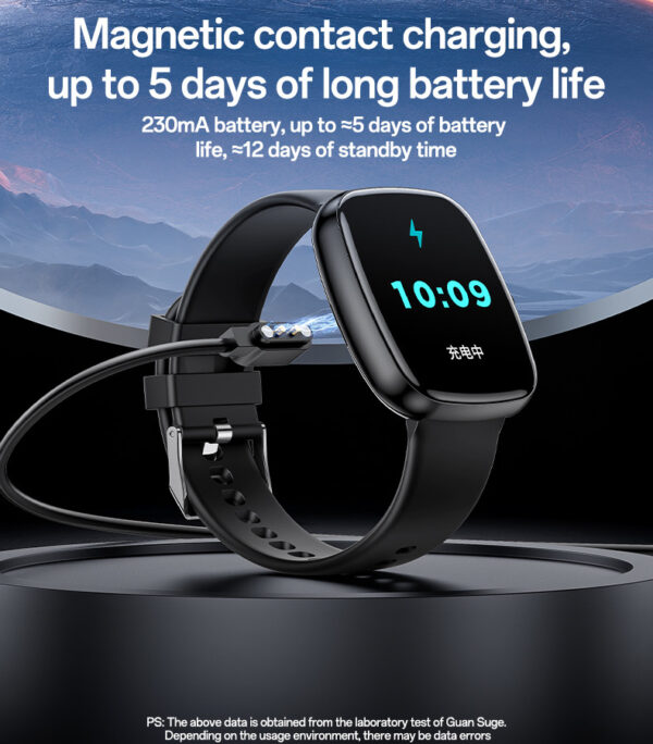 Yesido IO22 Smart Watch 1.83" BT Call | Health Monitor | IP67 Waterproof | 230mAh Battery - Image 4