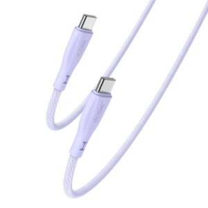 Yesido CA168 60W Type-C to Type-C Fast Charging Silicone Cable – 1.2M Durable