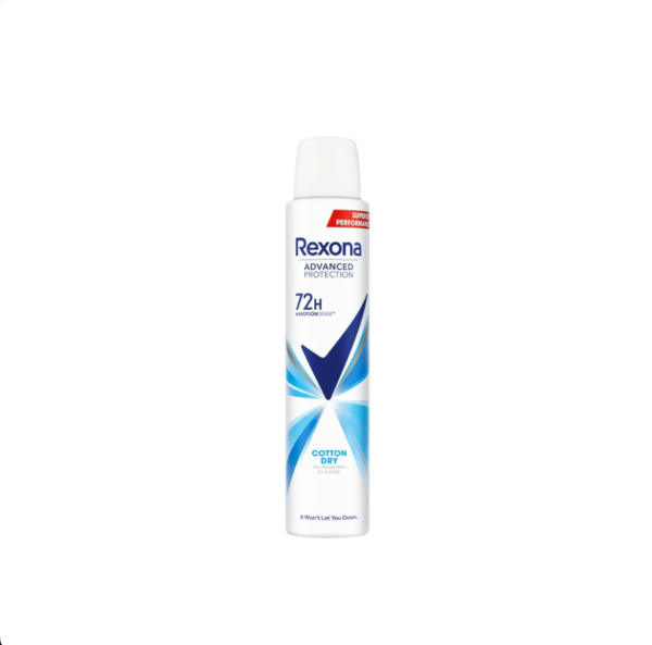 Rexona Deodorant Spray 200ml – 72H Antiperspirant for Men & Women | 0% Alcohol | MotionSense™ Freshness - Image 5