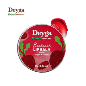 Deyga Beetroot Lip Balm 10g – Natural Lip Care for Dry & Chapped Lips
