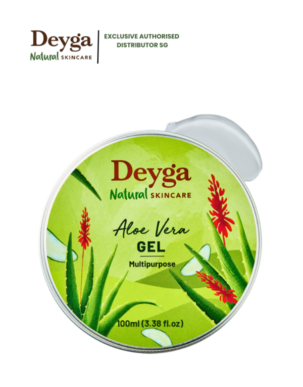 Deyga Aloe Vera Gel 100g – 100% Pure & Organic Multipurpose Skin & Hair Care